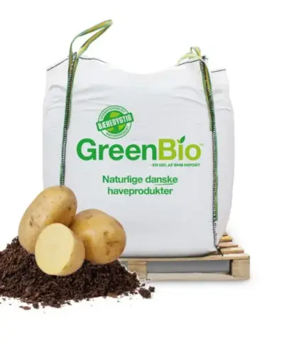 Greenbio kartoffelmuld 1000L til økologisk dyrkning