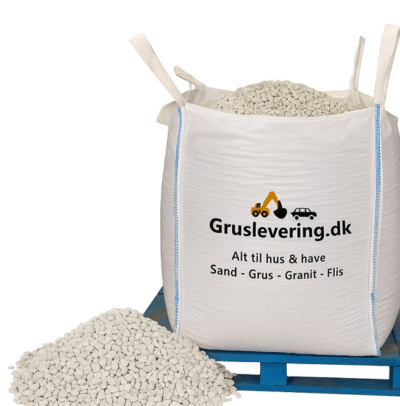 Granitskærver hvid 8-11 mm